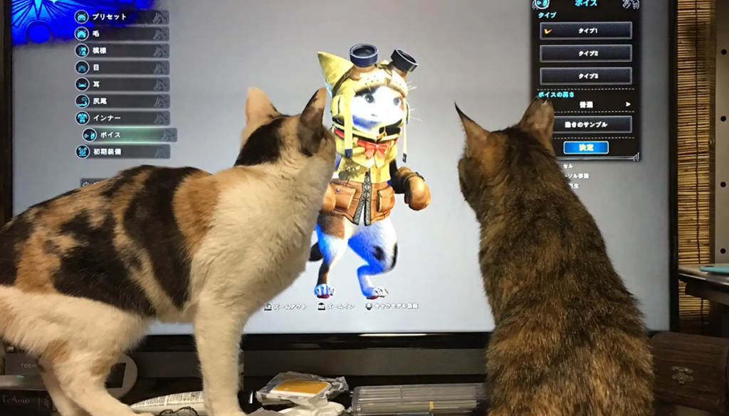 gato en Monster Hunter Wilds