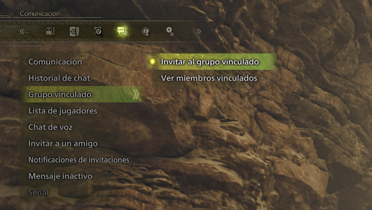 grupo vinculado en Monster Hunter Wilds