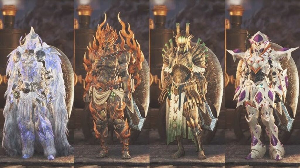 mejores sets de armadura en Monster Hunter Wilds
