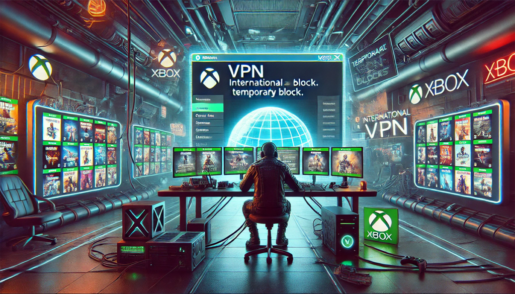 perder el acceso a la cuenta de Xbox por utilizar VPNs en compras internacionales