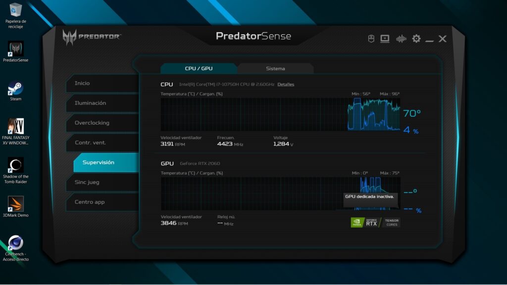 predator sense no funciona