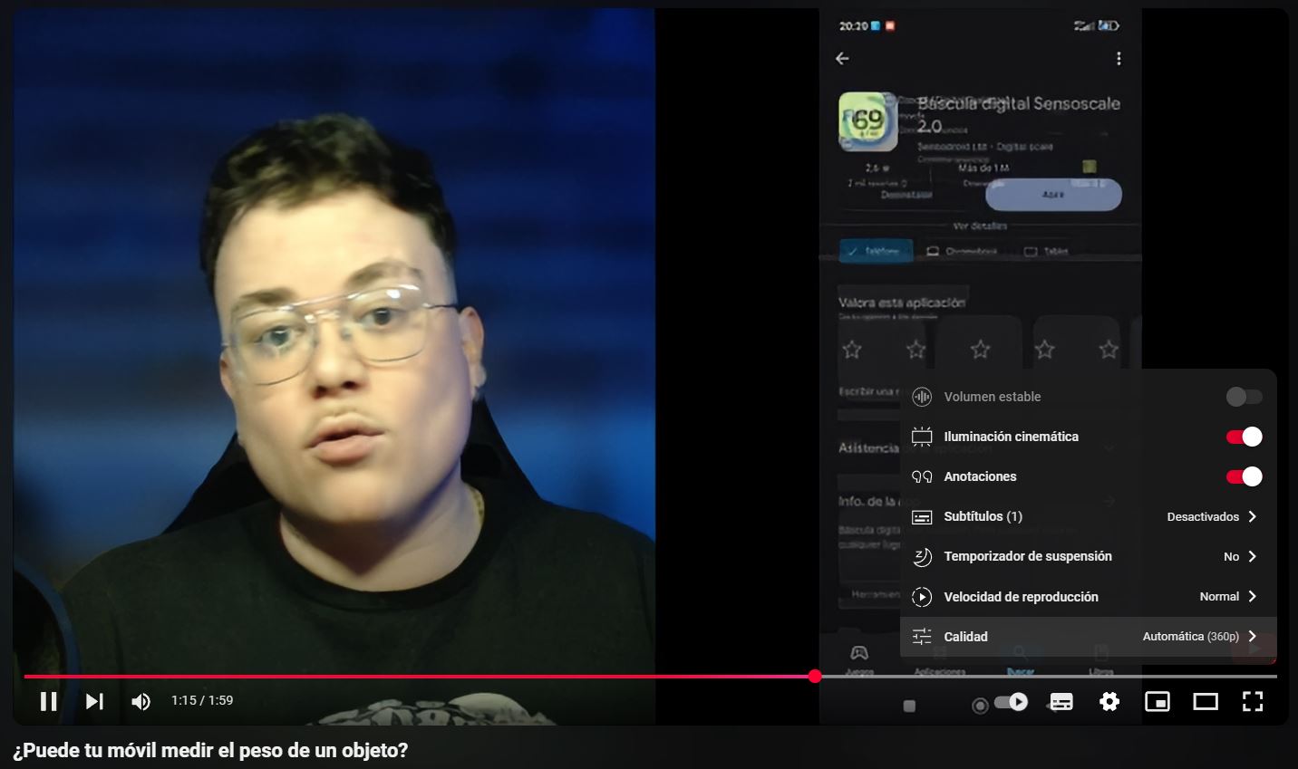 youtube a 360p