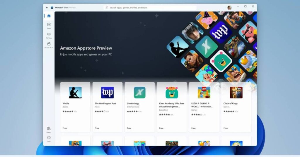 cómo instalar aplicaciones Android en Windows 11