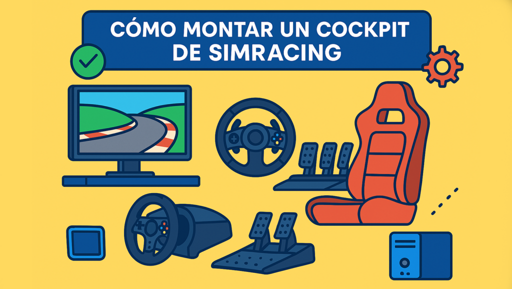 Cómo montar un cockpit de Simracing