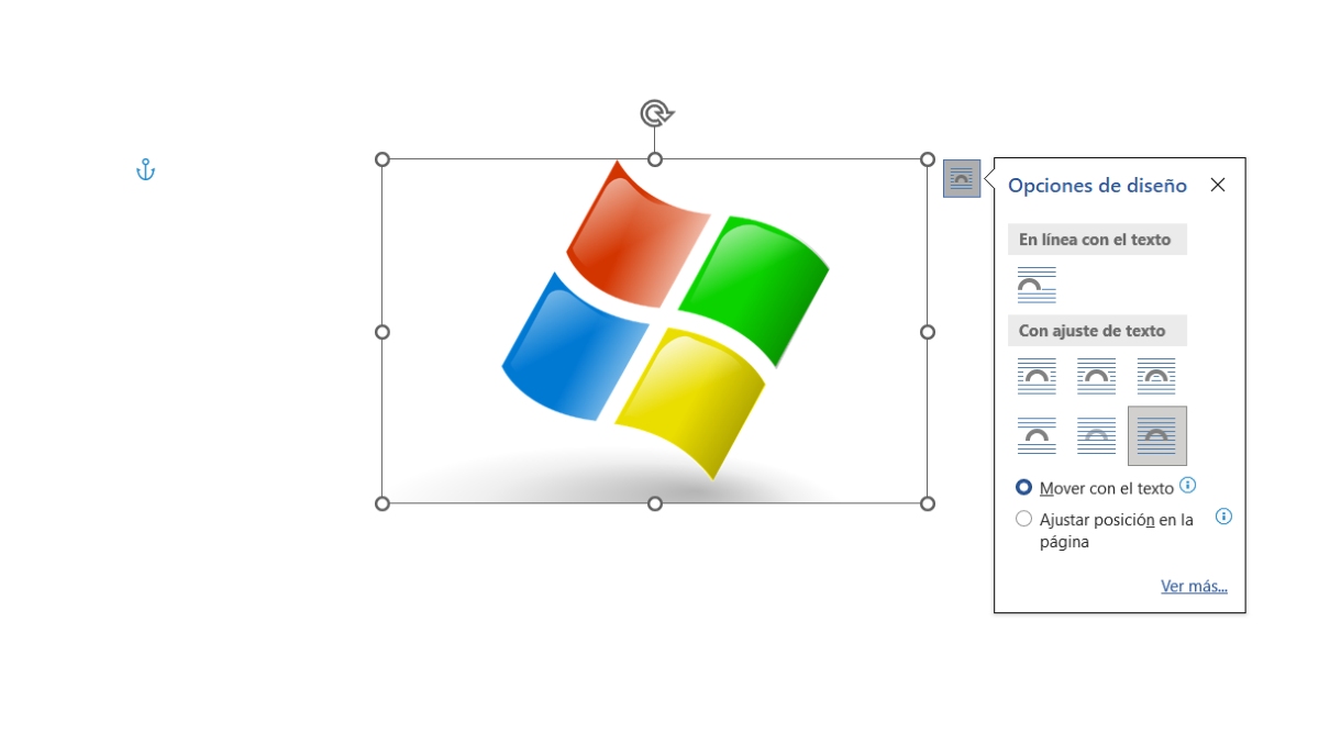 Opciones de diseño en Word
