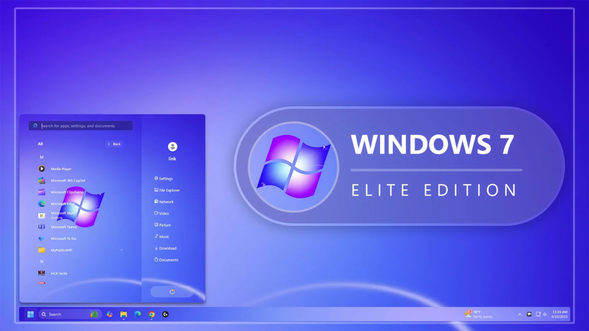 Windows 7 Elite Edition photo