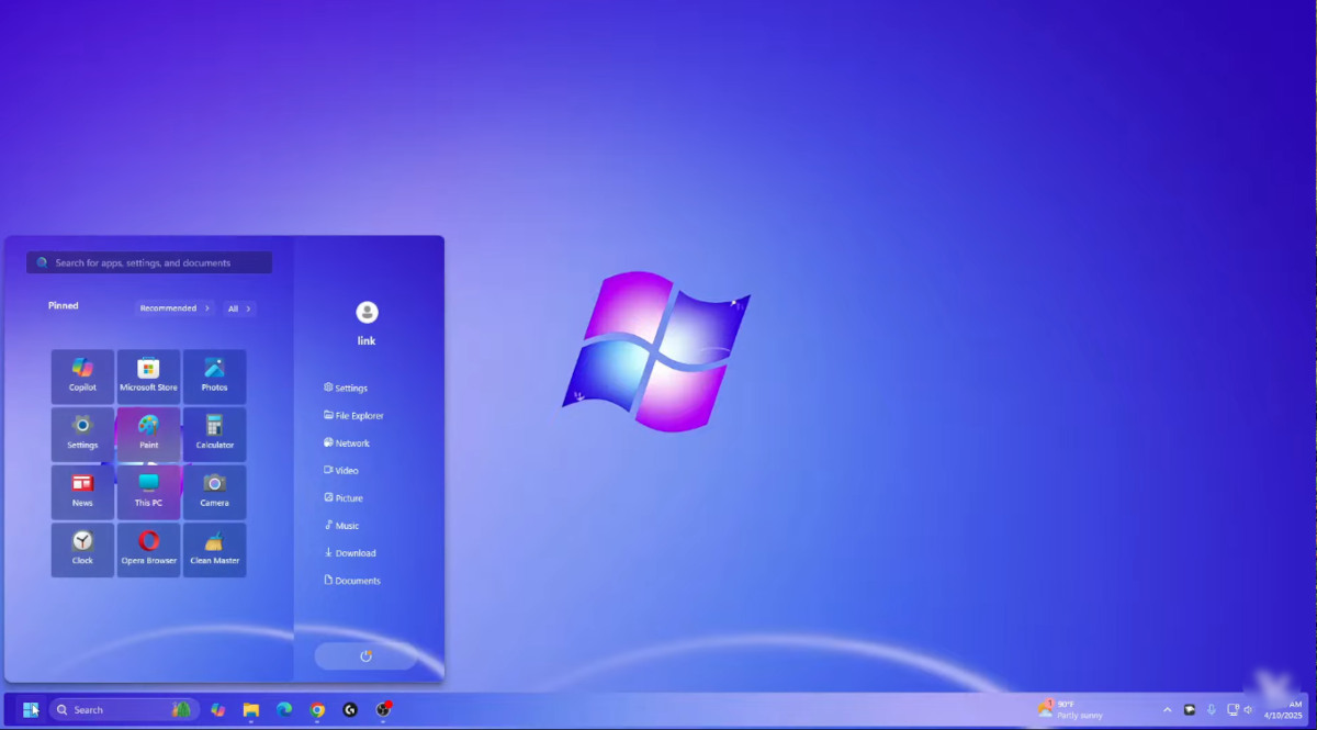 Windows 7 Elite Edition menú de Inicio