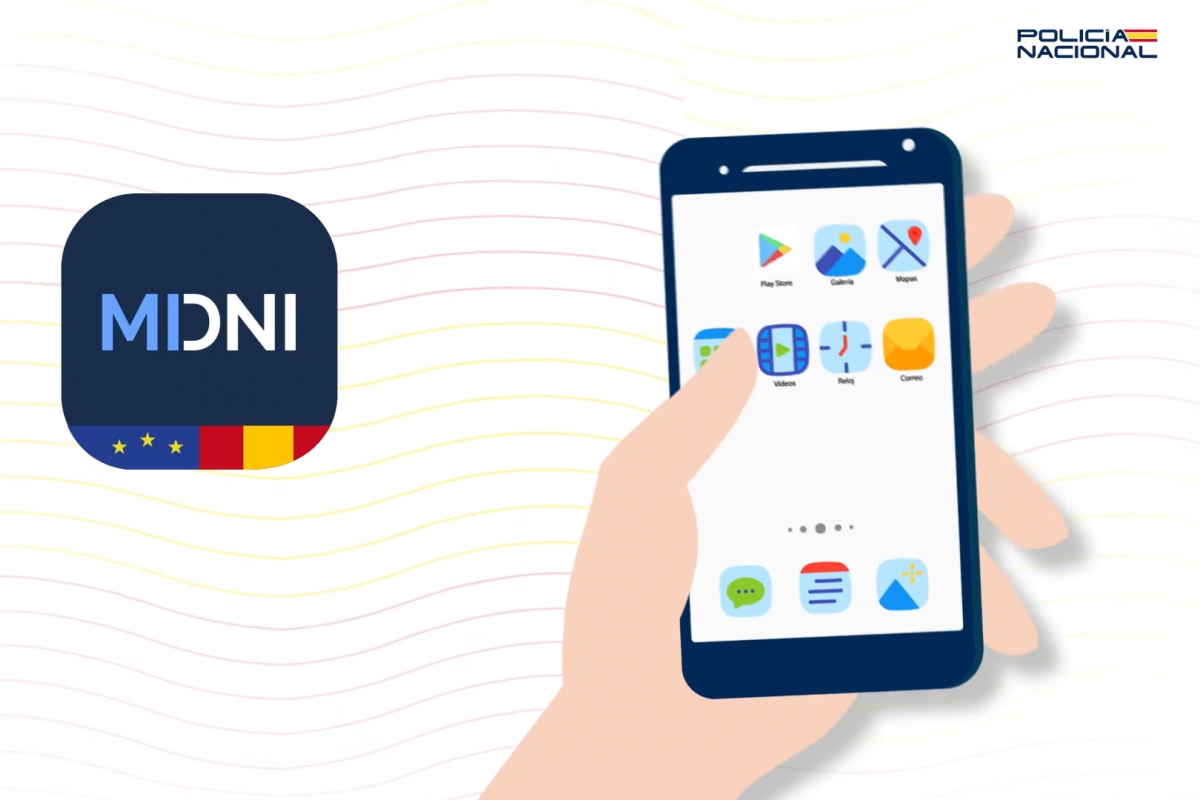 Logo oficial aplicación MiDNI