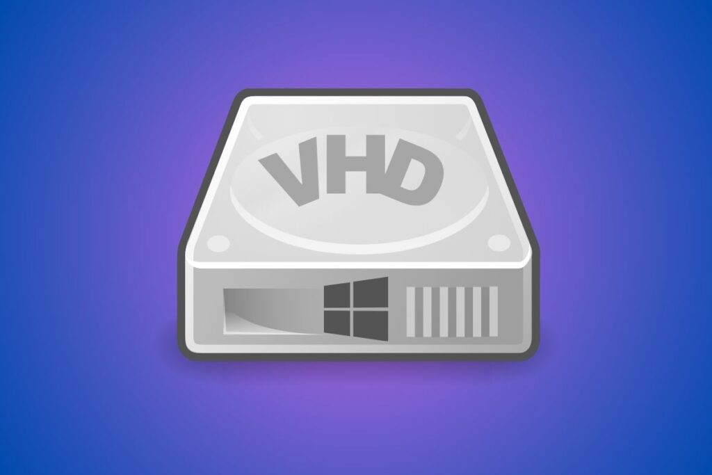 .vhd file in windows-2