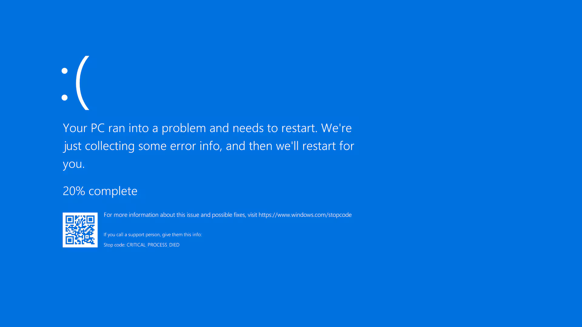 error 0x0000007E en Windows