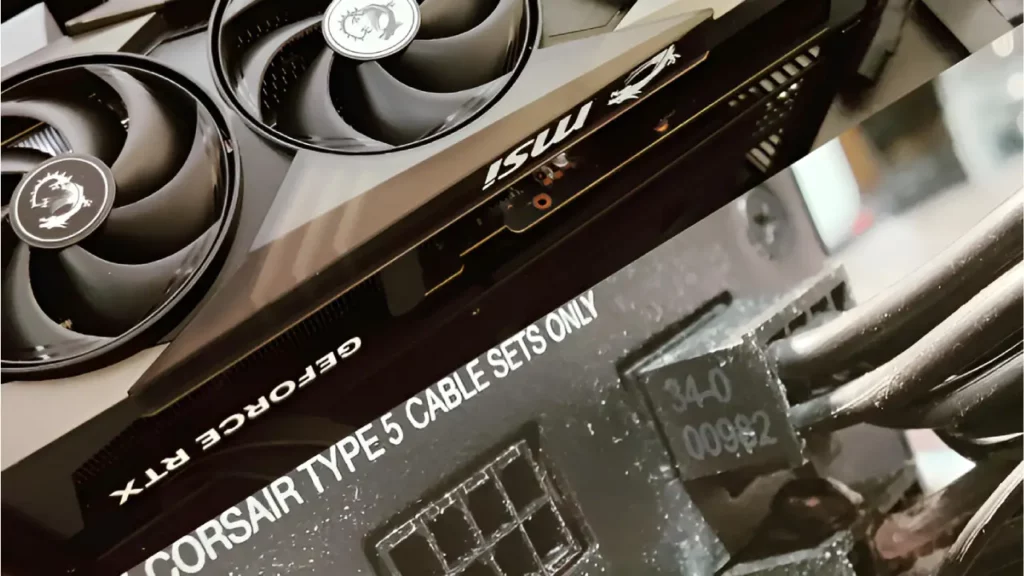 cables derretidos RTX 5090 MSI-0