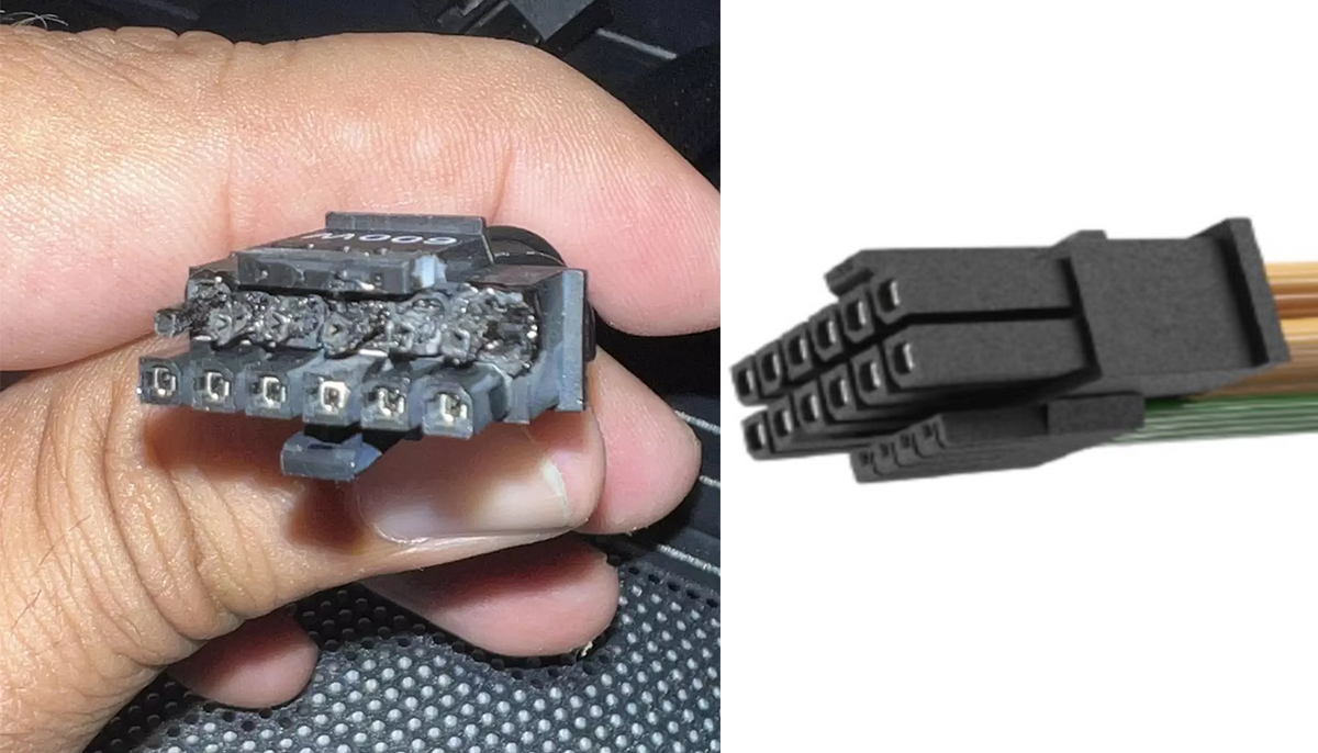 conector 12VHPWR quemado