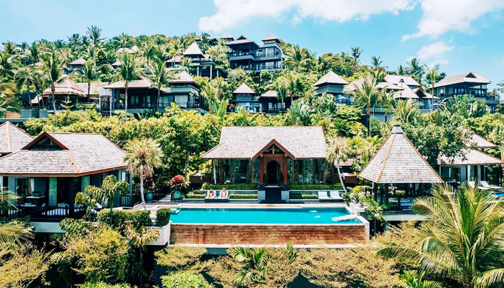 hotel de The White Lotus en Tailandia