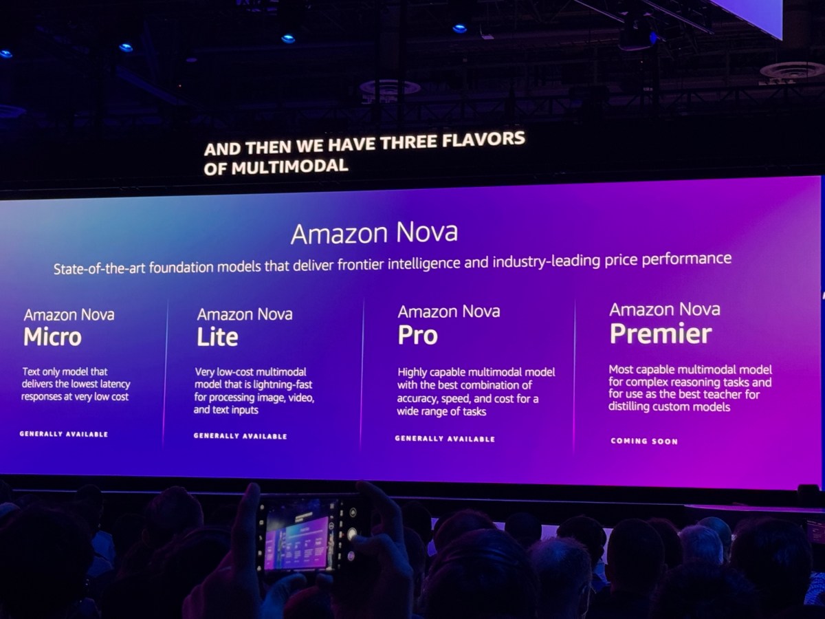 Capacidades técnicas Amazon Nova Premier AI