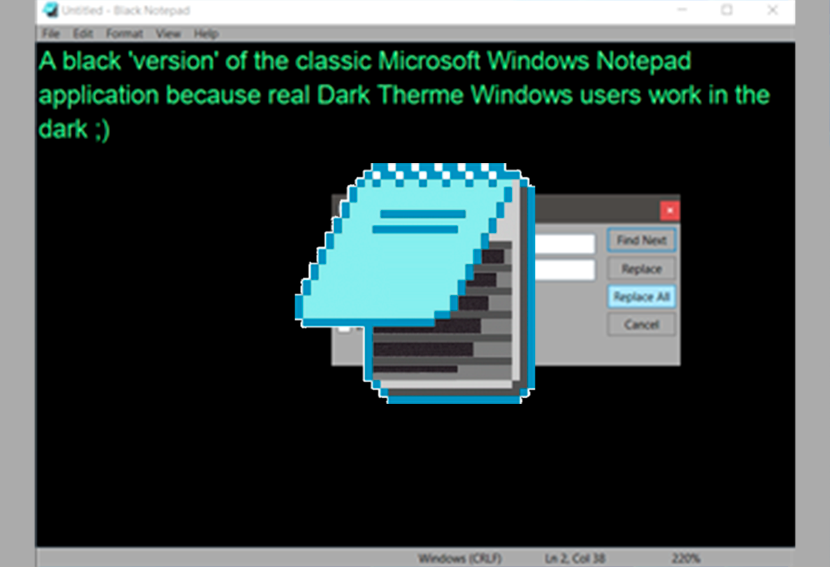 Black Notepad