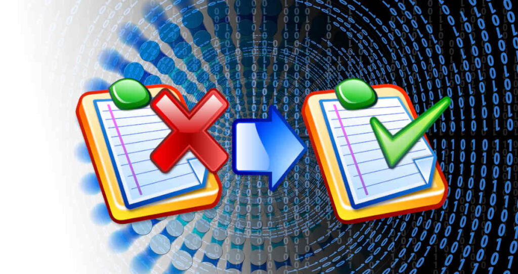 Cara memperbaiki file yang rusak setelah pemadaman listrik yang tak terduga