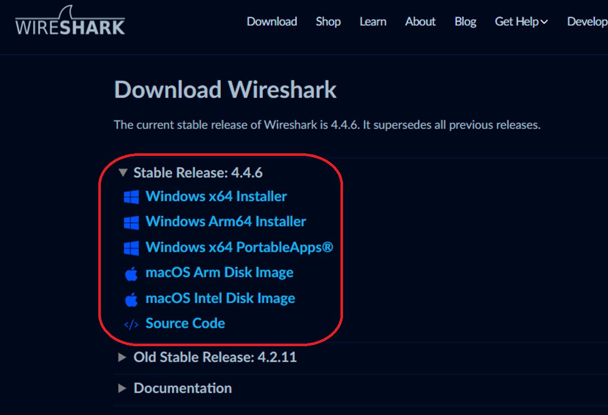 Descargar WireShark