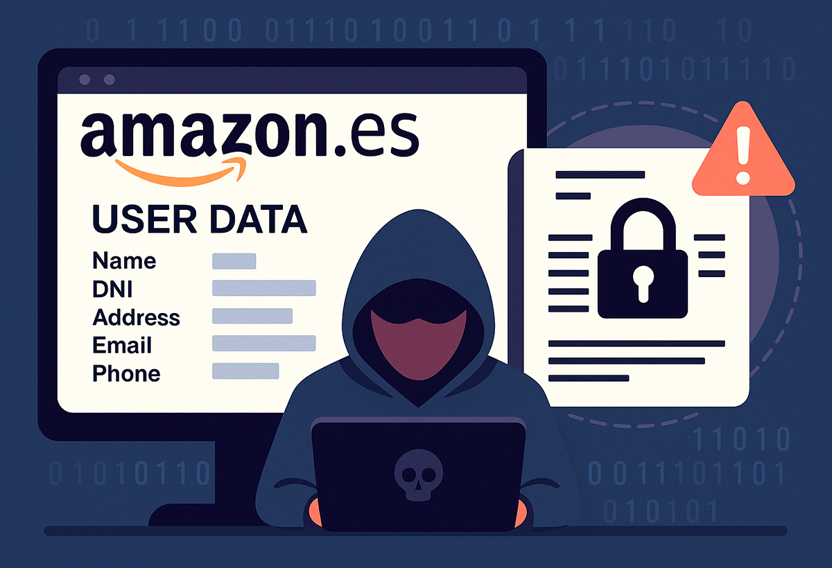 Filtración de datos de Amazon España