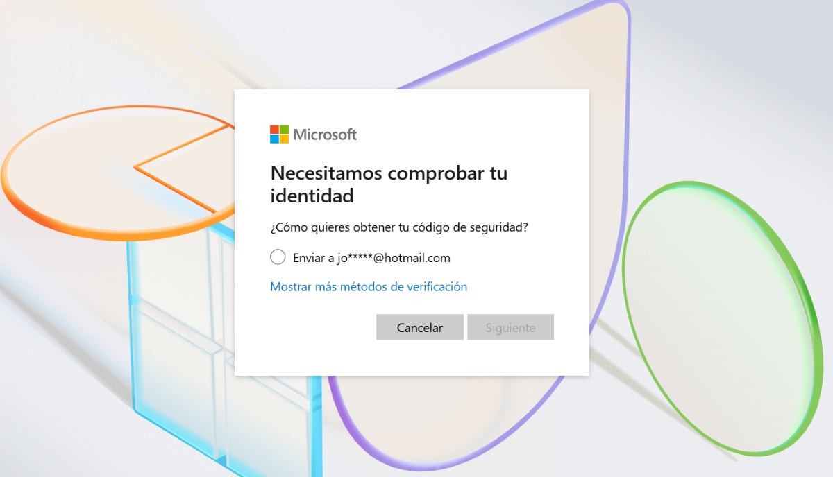 Han bloqueado la cuenta de Microsoft olvido de contraseña