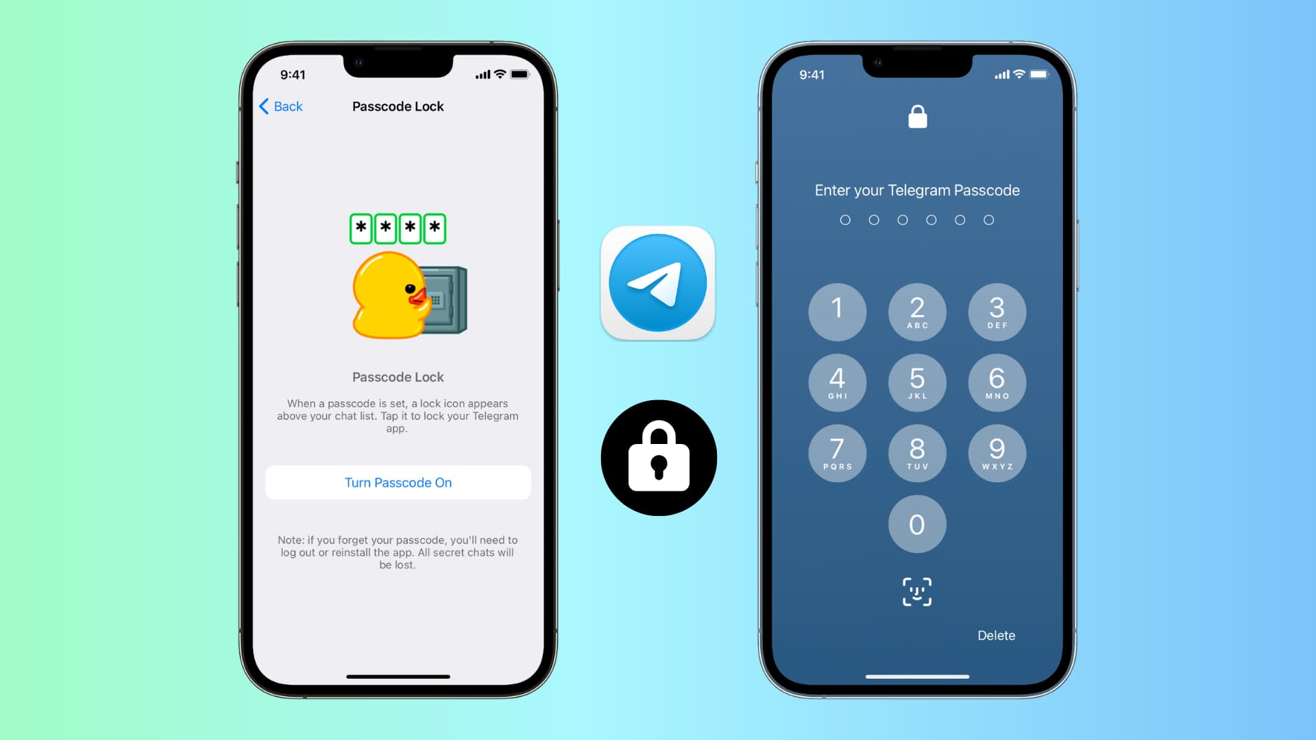 Telegram Passkeys
