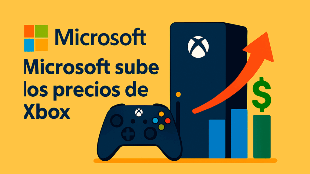 Microsoft sube los precios de Xbox