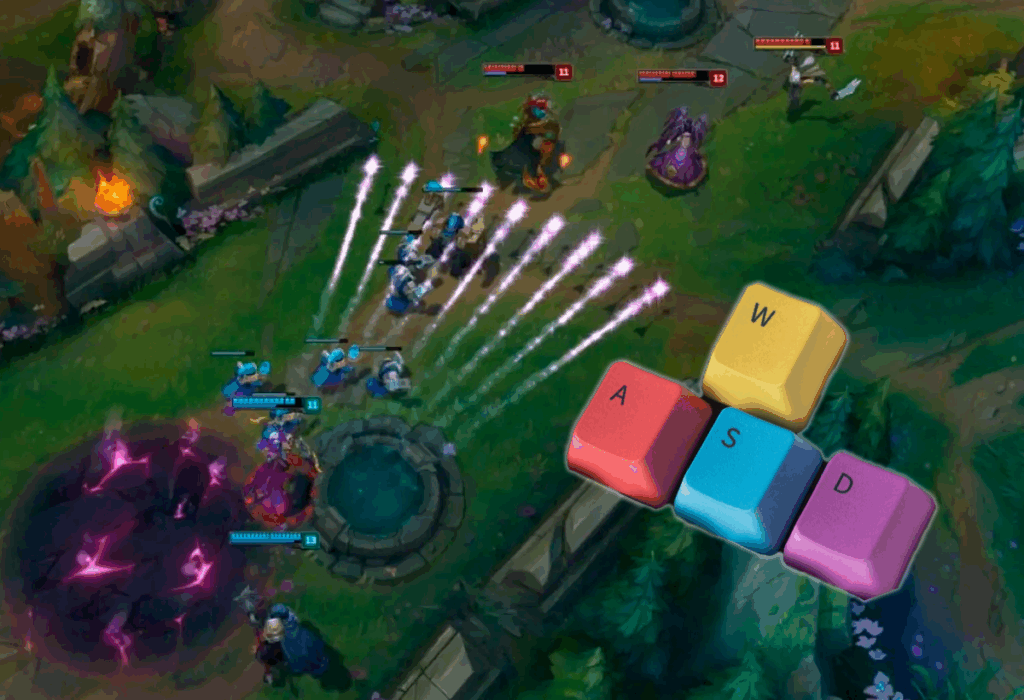 Nuevos controles WASD en League of Legends