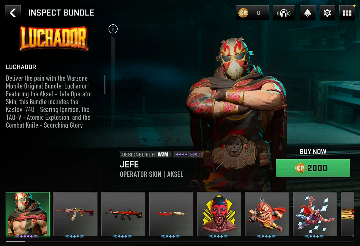 Operadores de Warzone Mobile