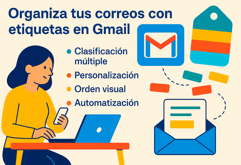 Organización de correos en Gmail