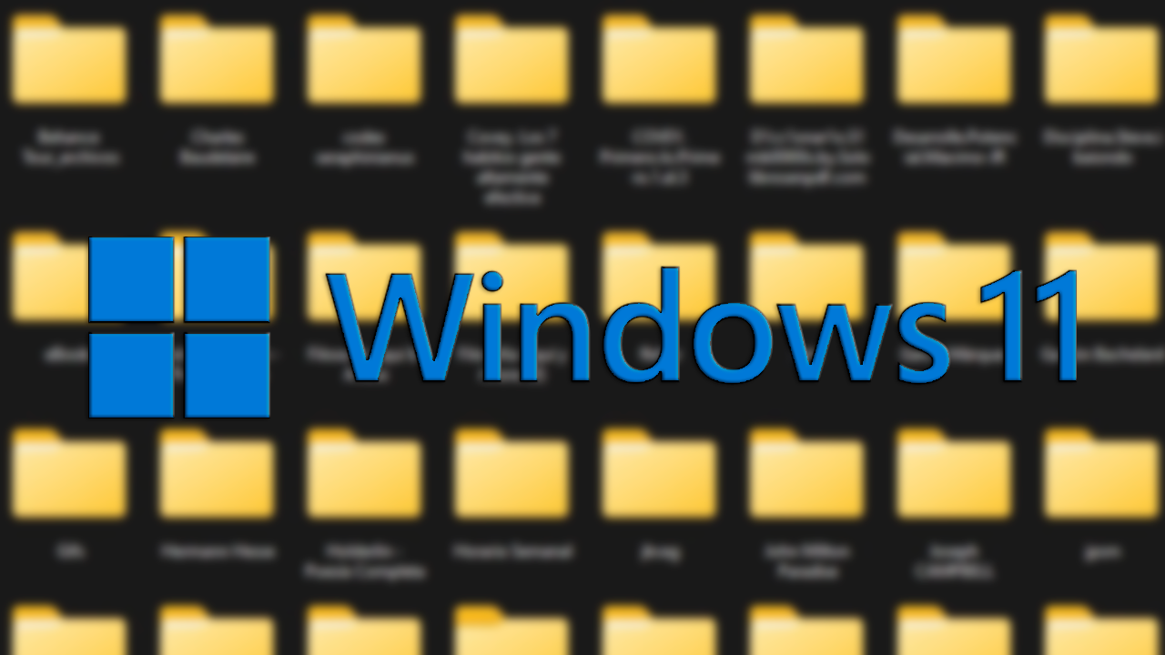 Organizar carpetas en Windows 11