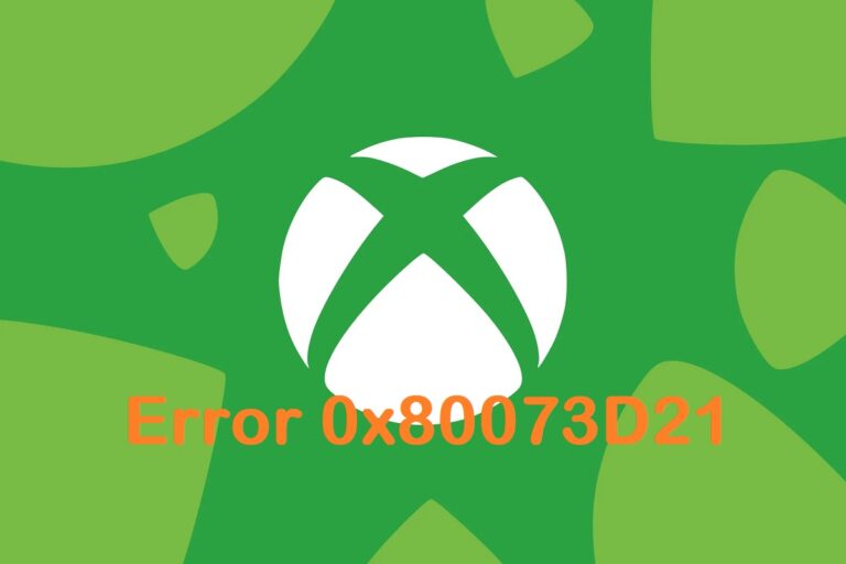 error 0x80073D21