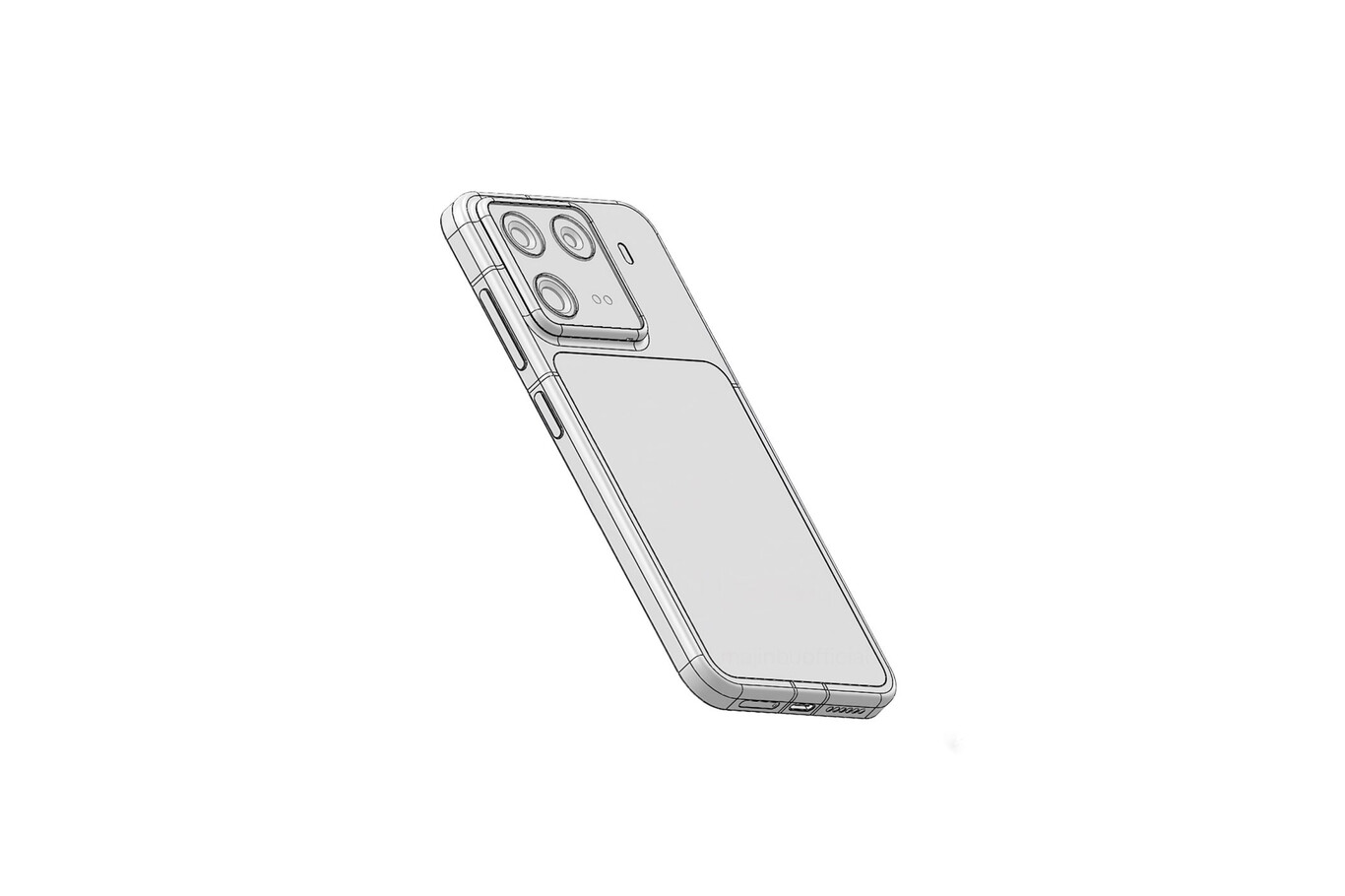 Xiaomi 16 render