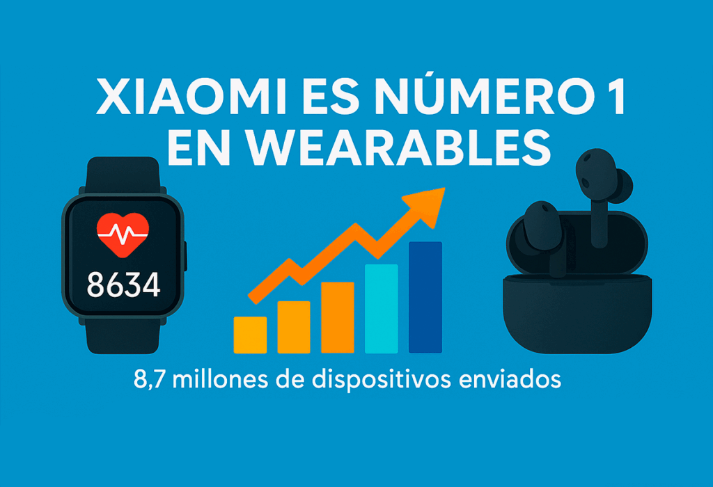 Xiaomi nº1 en wearables