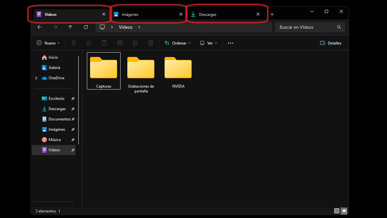 agrupar carpetas en Windows 11