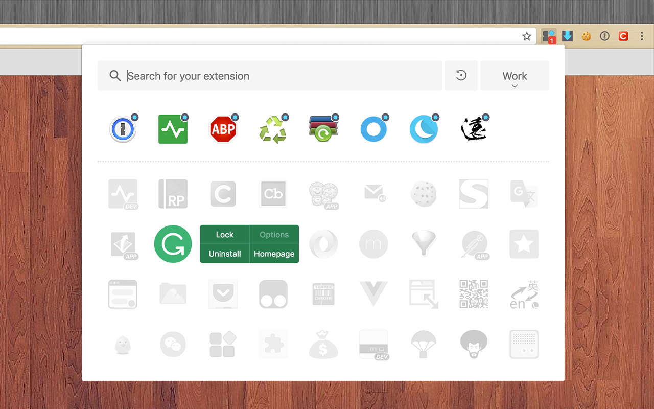 como usar Extension Manager