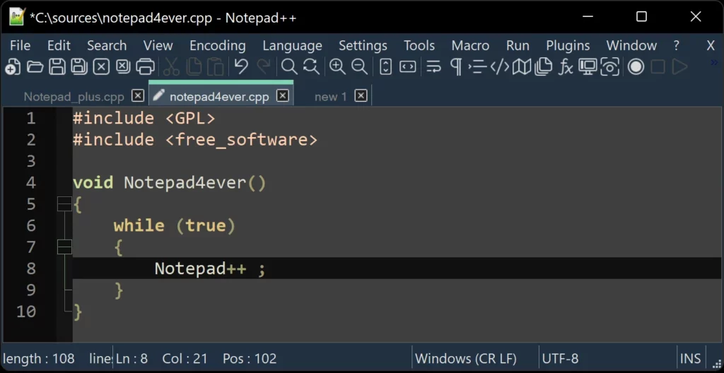 notepad