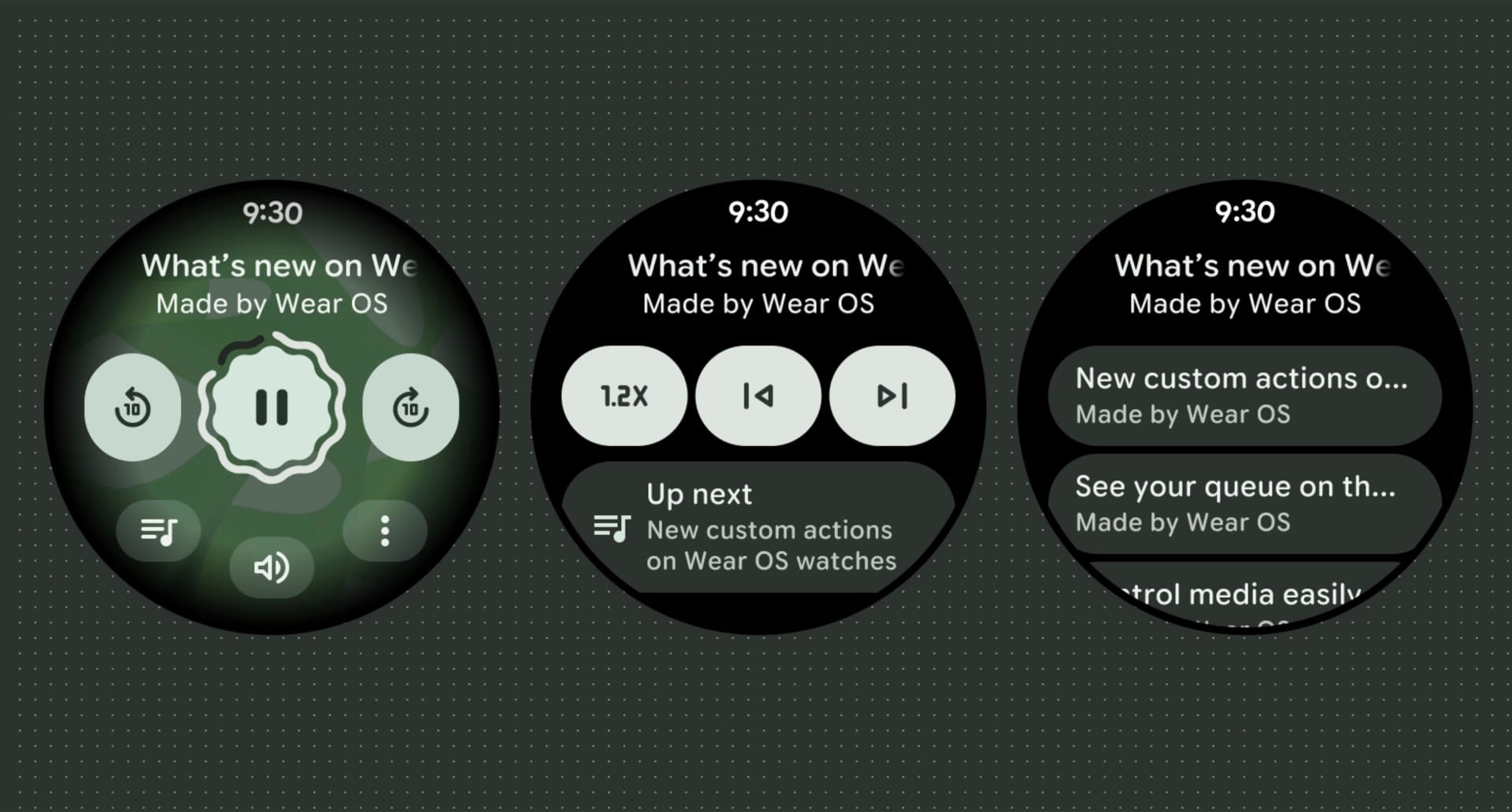 Personalización de esferas en Wear OS 6