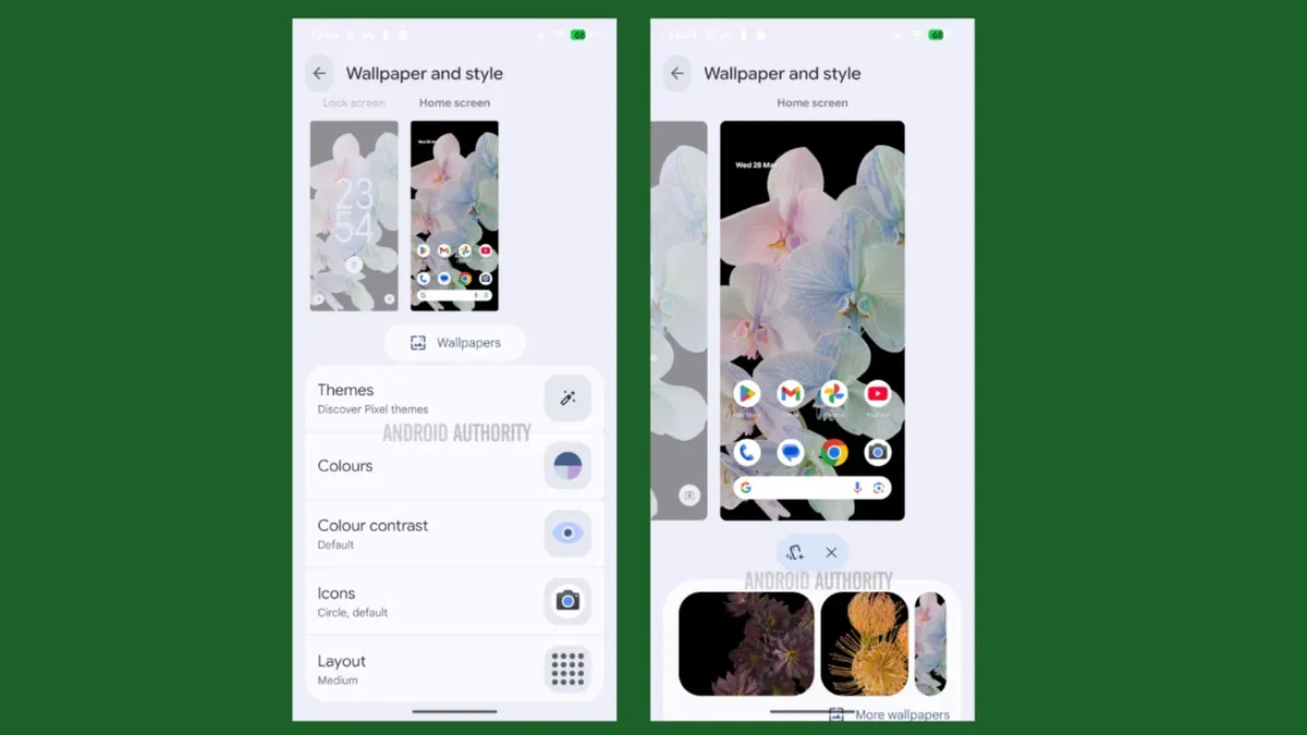 nuevos temas para Pixel