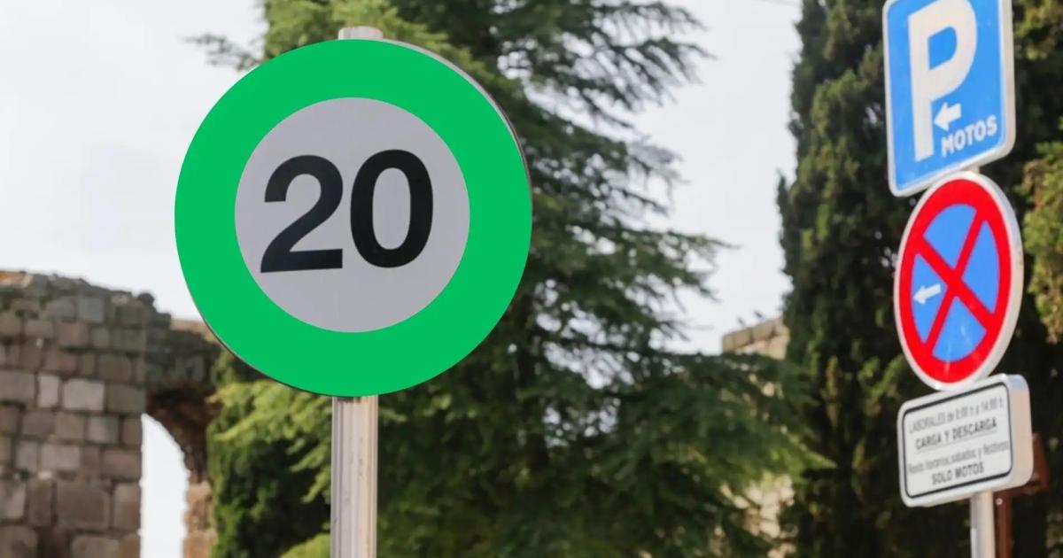 Ejemplo señal verde de la DGT
