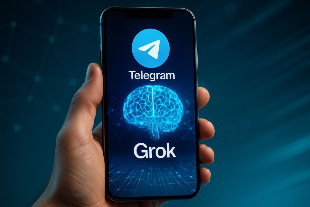 telegram xai grok-4