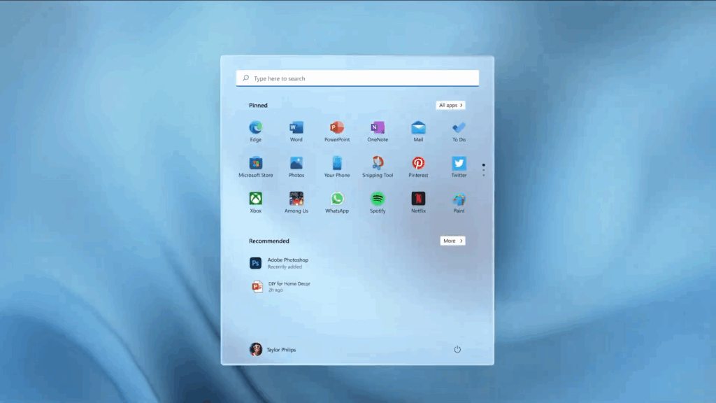 barra búsqueda windows 11
