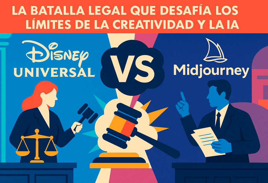 Batalla legal Disney y Universal contra Midjourney
