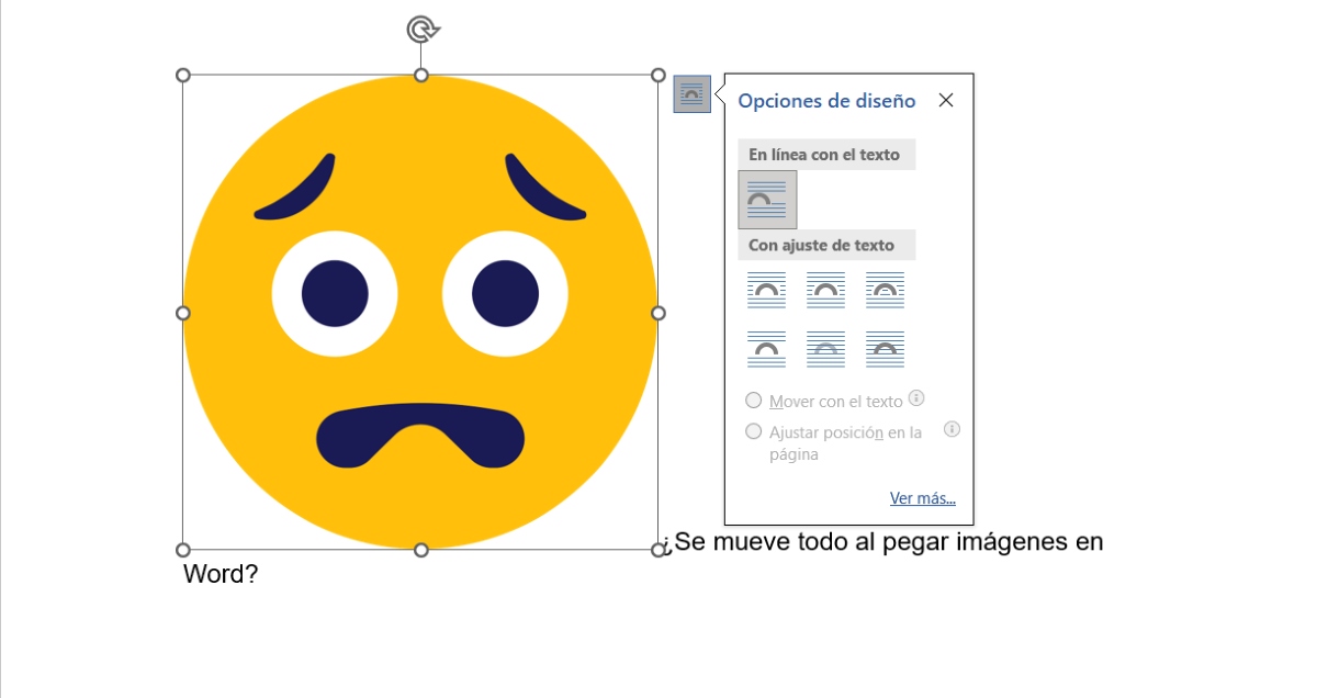 Cambia la posición de la imagen