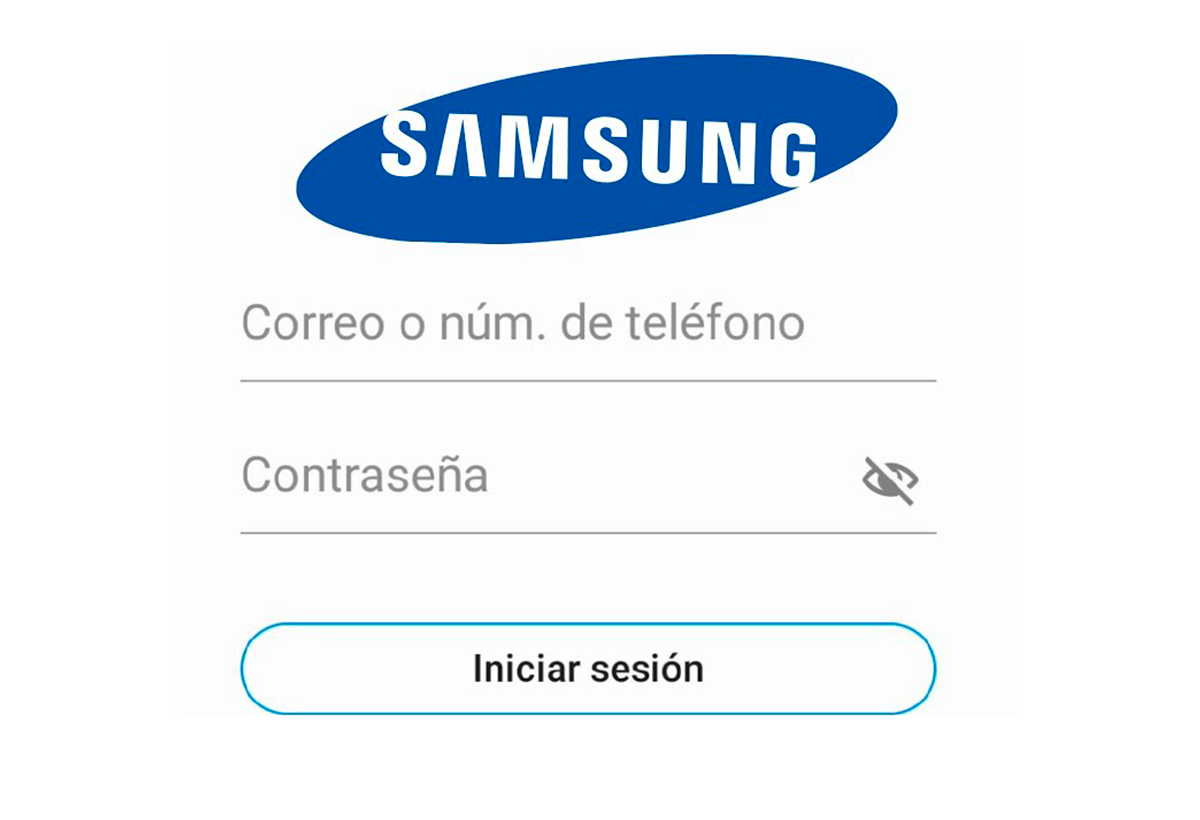 Crear cuenta Samsung