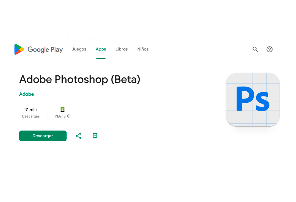 Descargar Photoshop Beta Android