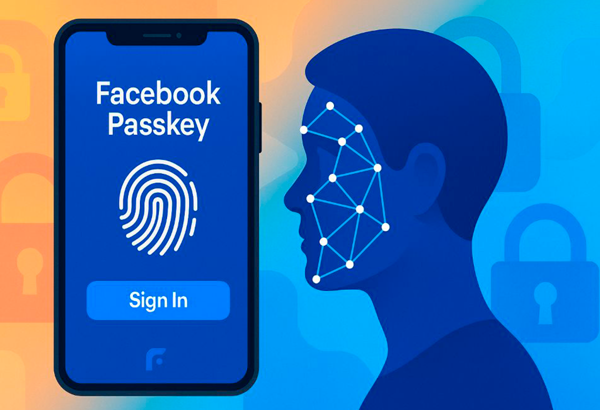 Facebook passkeys