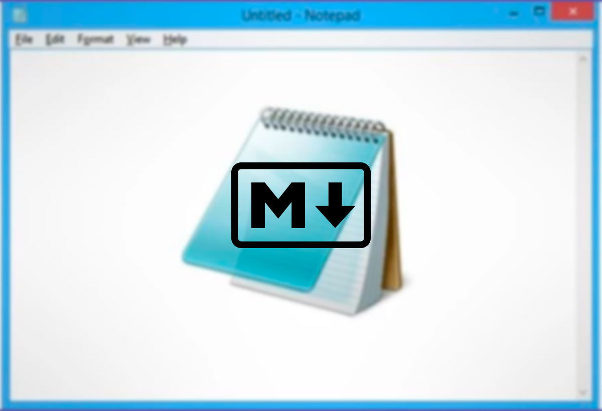 Markdown en notepad