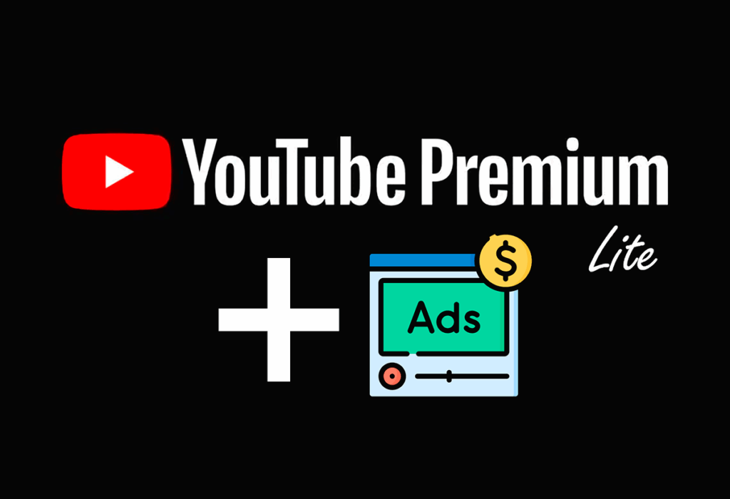 Más anuncios en Youtube Premium lite