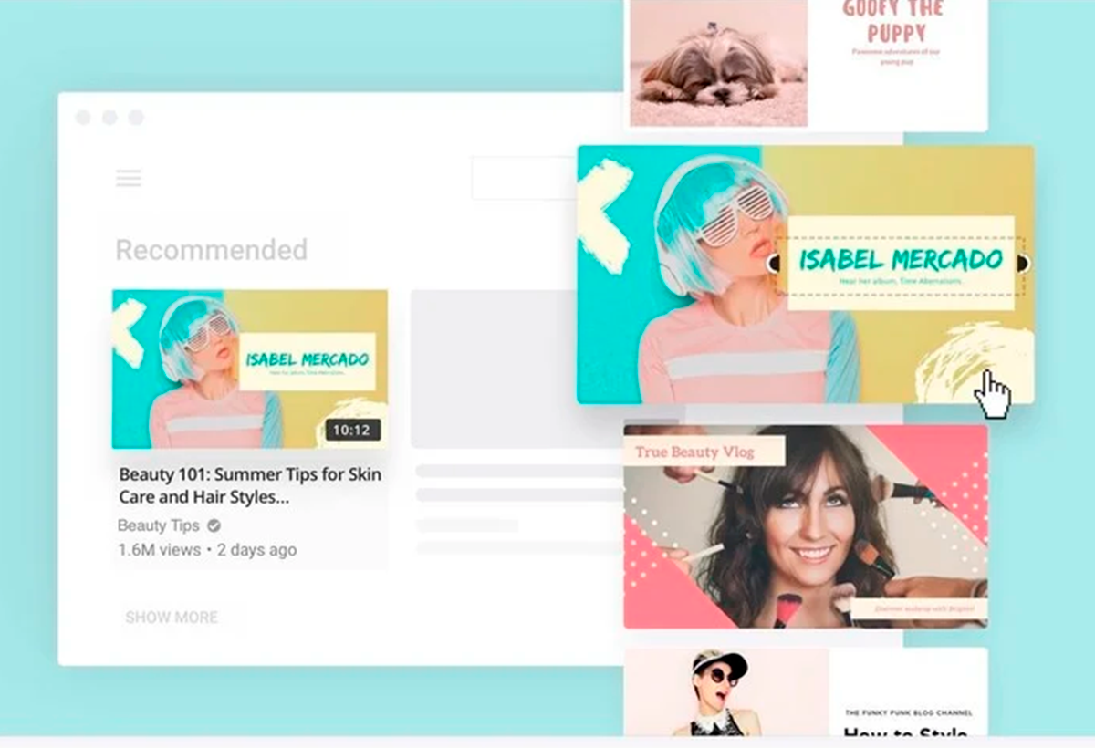 Miniaturas en canva para youtube