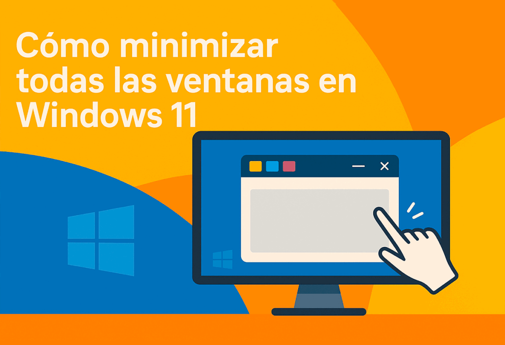 Minimizar todas las ventanas en Windows 11