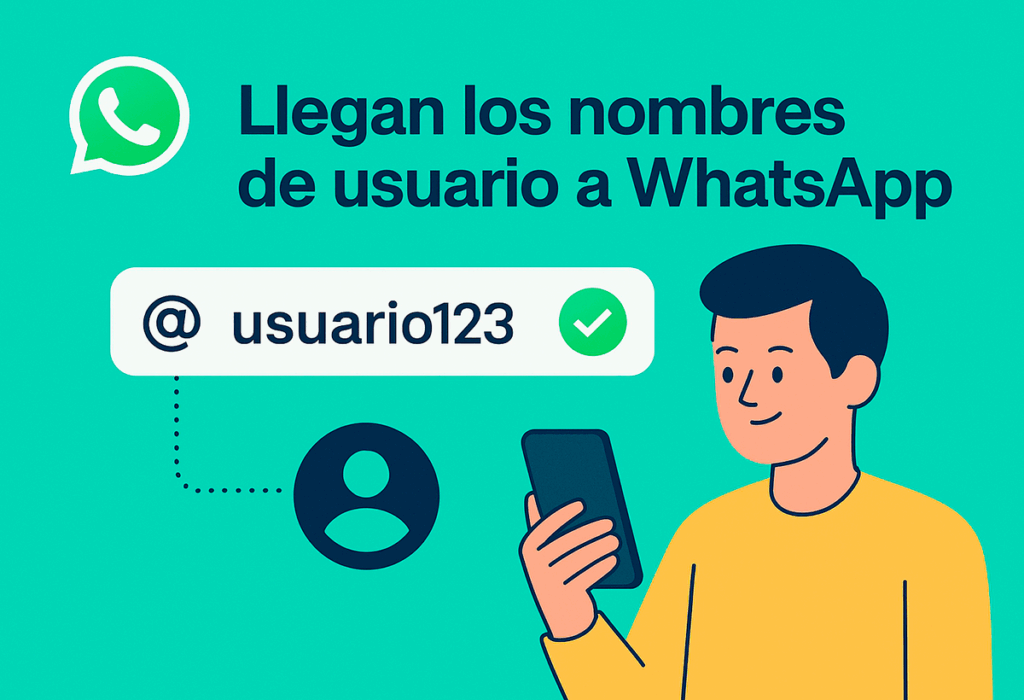Nombres de usuario en whatsapp